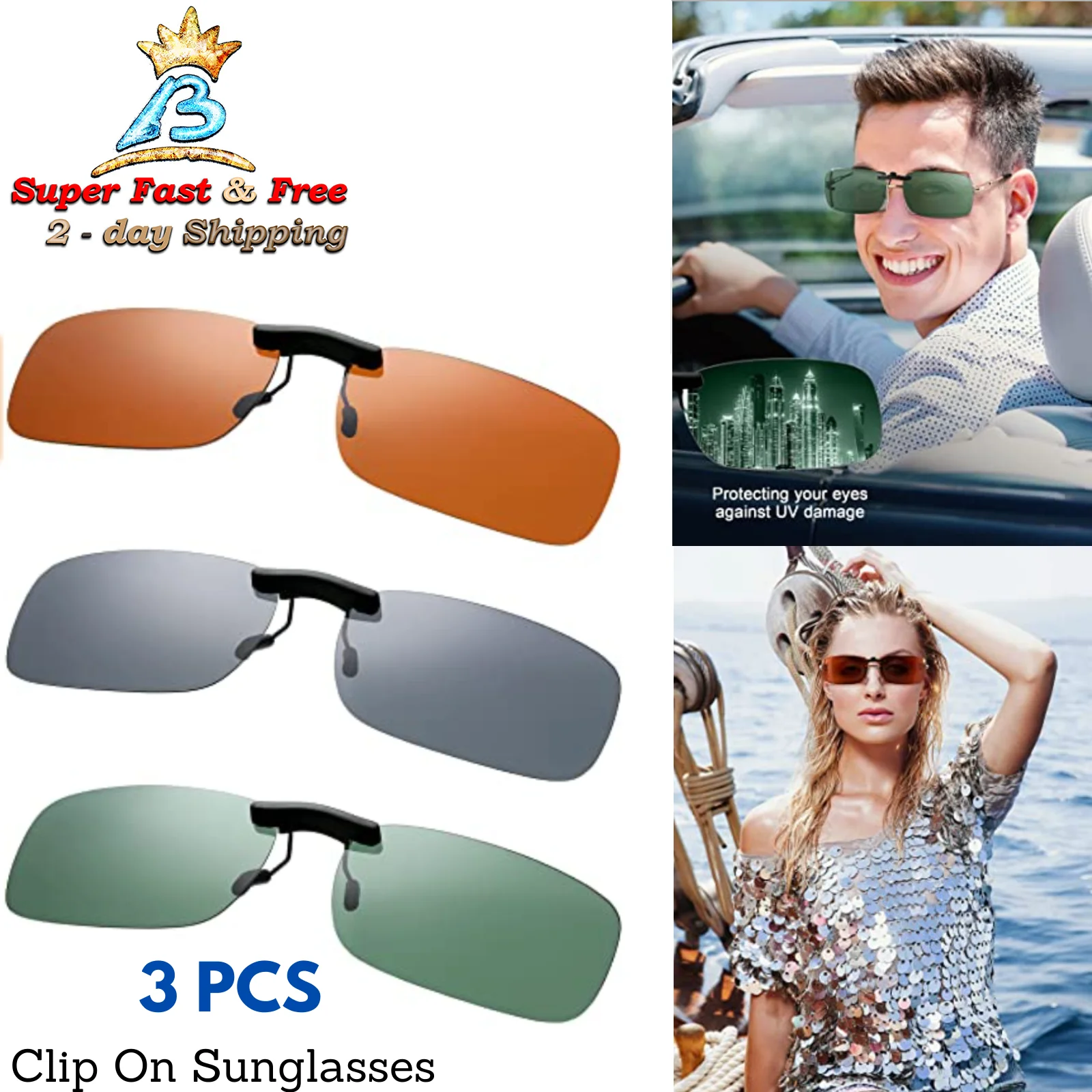 2 In 1 Polarized Sunglasses Men Women Magnetic Clip On Glasses TR90 Alloy Optical Prescription Eyewear Frames Eyeglasses UV400