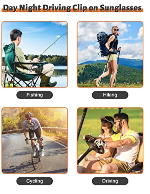 2 In 1 Polarized Sunglasses Men Women Magnetic Clip On Glasses TR90 Alloy Optical Prescription Eyewear Frames Eyeglasses UV400 3