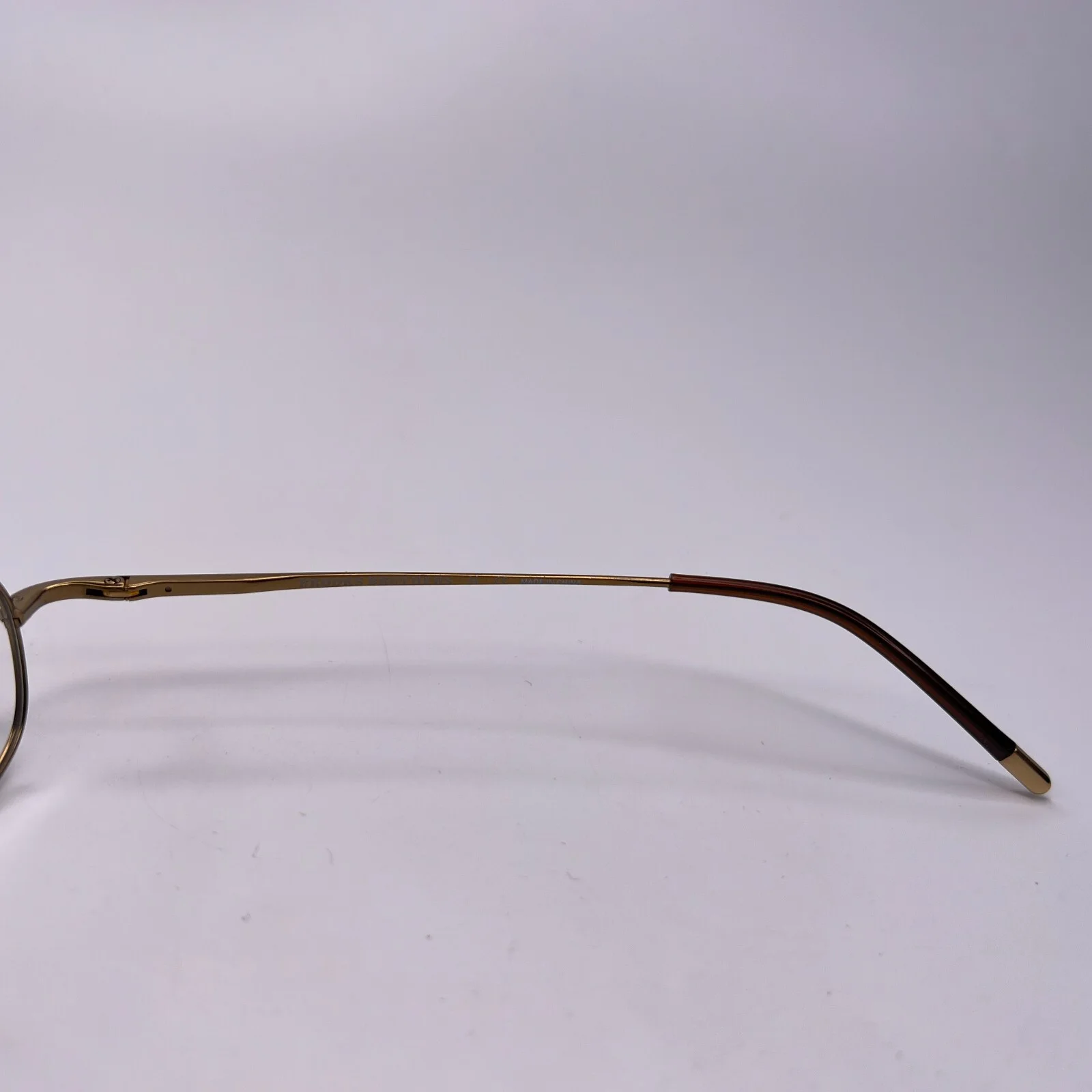 Brooks Brothers B.B.367 1223T Mens Eyeglasses brushed Gold Titanium 51-20-140 2