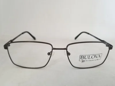 BULOVA Sala Twist Titanium eyeglasses frame Dark Grey 55mm MEN 2