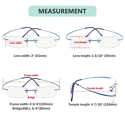 Charmant titanium Eyeglasses for women Ch12169 No Nickel Allergy 3