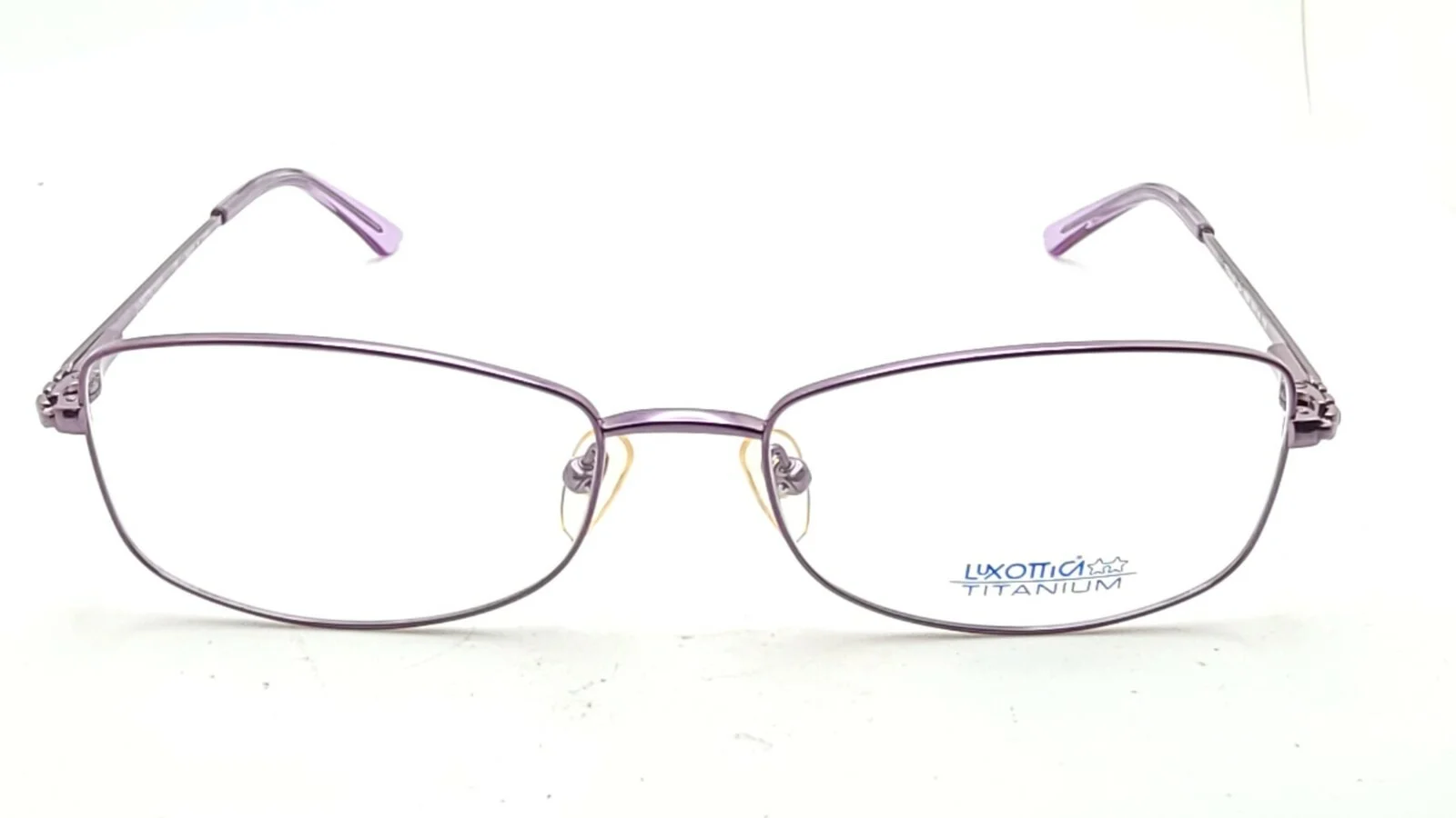 Luxottica 1389 4064 Purple Titanium Eyeglasses Frame 54-16 135 New 3