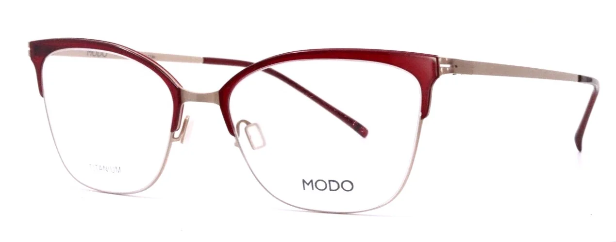MODO 4095 RRED Red Womens Cat Eye Full Rim Eyeglasses 54-17-140 B:40