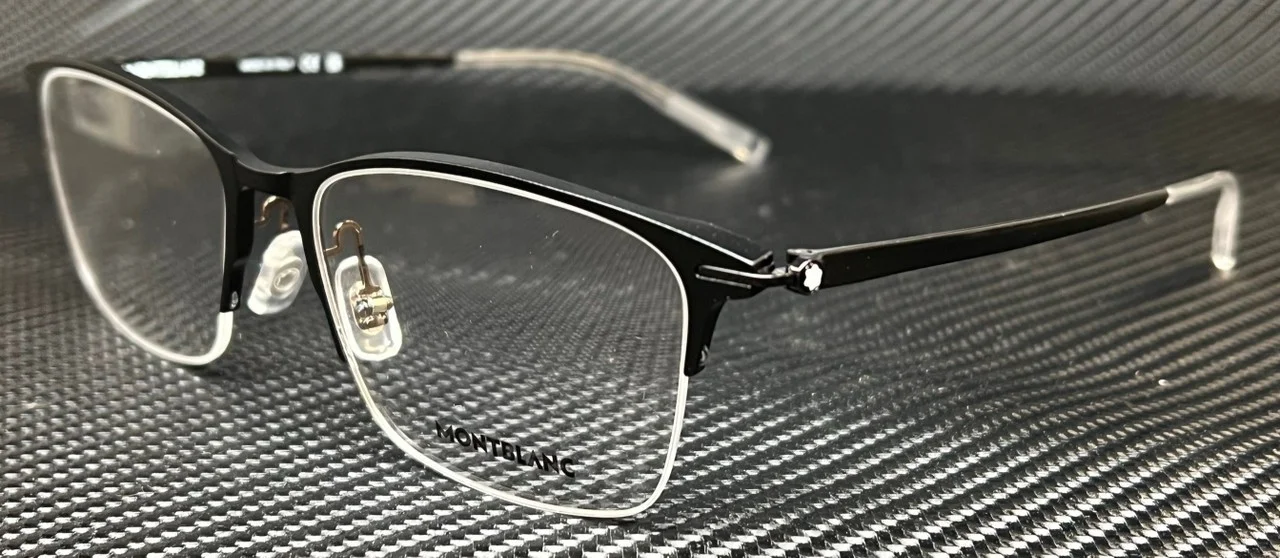 MONT BLANC MB0284OA 001 Black Men