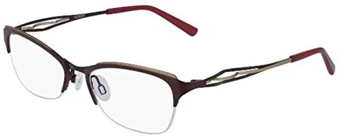 NEW FLEXON WOMEN W3011 604 BURGUNDY 51-19-135 FLEXIBLE TITANIUM EYEGLASSES FRAME