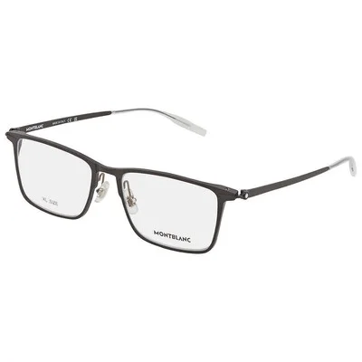 NEW Mont Blanc MB0285oA-001 Black Black TITANIUM TEMPLE Eyeglasses