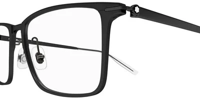 NEW Mont blanc MB0285oA-004 Black Black TITANIUM TEMPLE Eyeglasses 2
