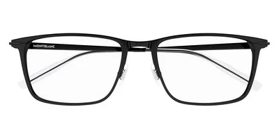 NEW Mont blanc MB0285oA-004 Black Black TITANIUM TEMPLE Eyeglasses 3