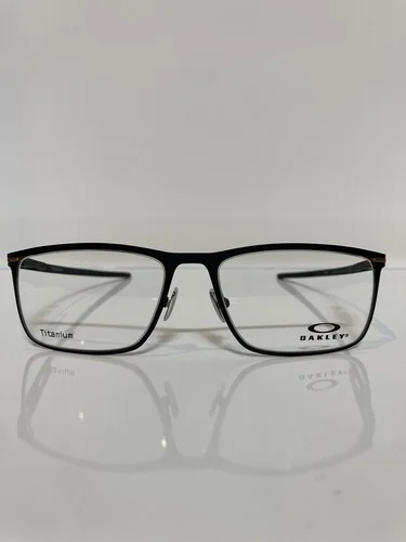 NIB Oakley Titanium Tie Bar OX5138-0155 Satin Black Eyeglasses 55mm