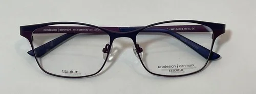 Prodesign Denmark 1422 c.3421 Purple Eyeglasses Glasses 54-16-140mm