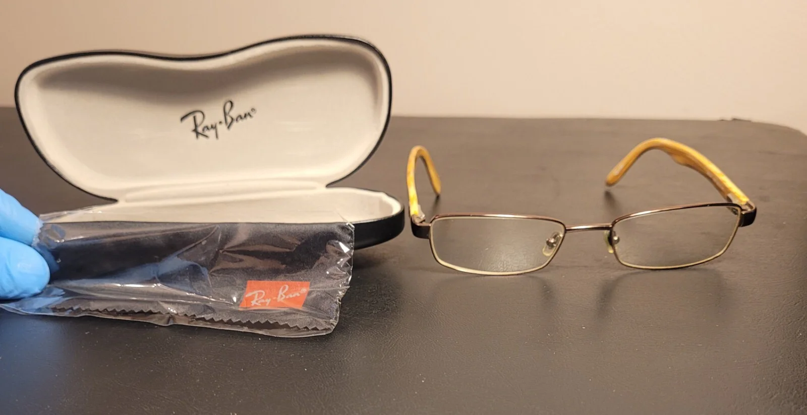 Ray Ban Titanium RB8581 1033 52-18- 140 Eyeglasses/Frames only