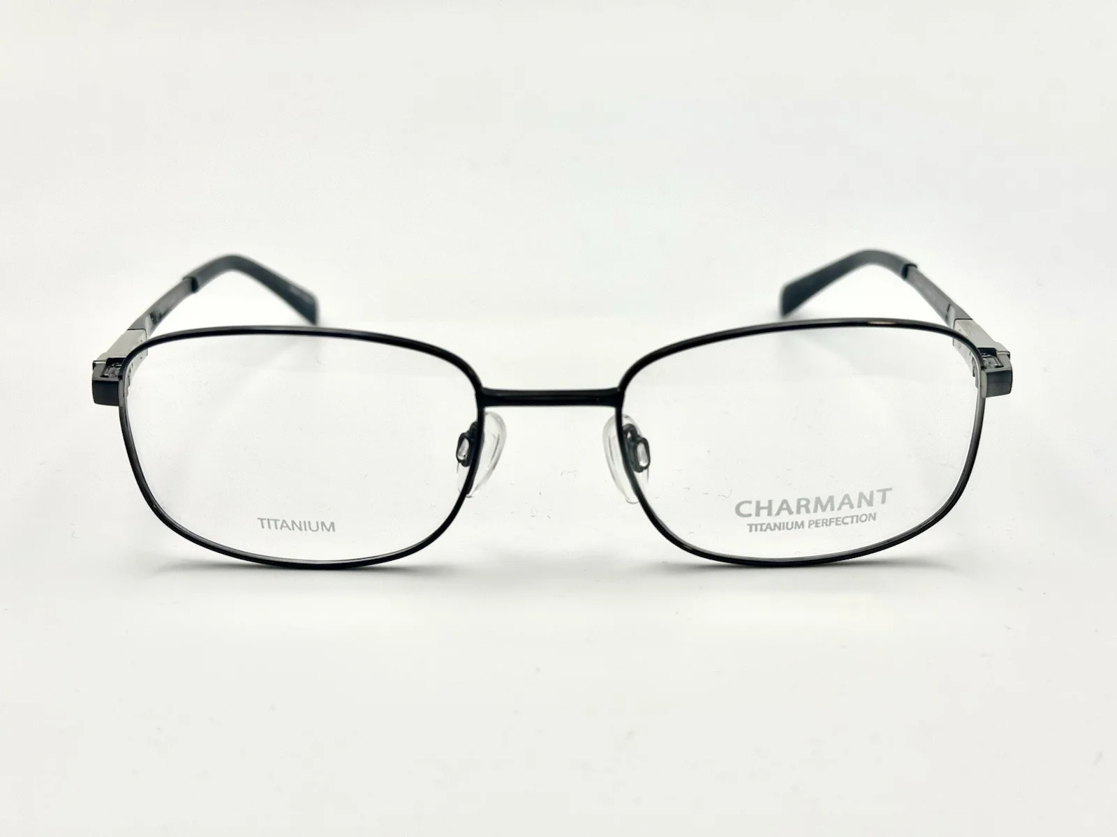 Tech Flex Titanium Mens Eyeglasses 1503 033 Dark Pewter Size 51-19-145 3