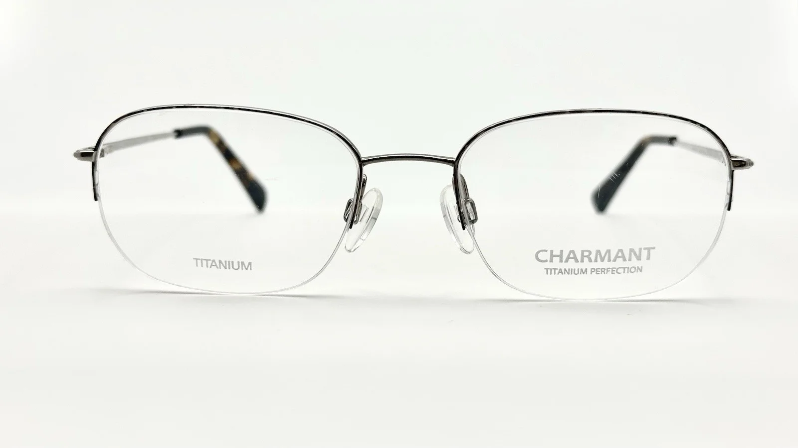 Tech Flex Titanium Mens Eyeglasses 1503 033 Dark Pewter Size 51-19-145 4